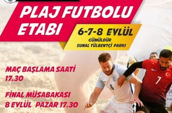 Plaj Futbolu Şöleni Menderes’te