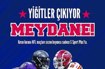 S Sport Plus, Amerikan Futbol Ligi (NFL) Heyecanını Sporseverlerle Buluşturuyor!