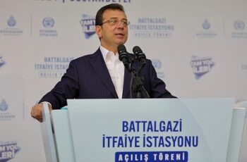 TBB ve İBB Başkanı Ekrem İmamoğlu, Sultanbeyli ve çevre ilçelere hizmet verecek Battalgazi Mahallesi İtfaiye İstasyonu’nu hizmete açtı