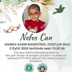 Urla’da Nefes Can Anısına Dostluk Maçı Oynanacak