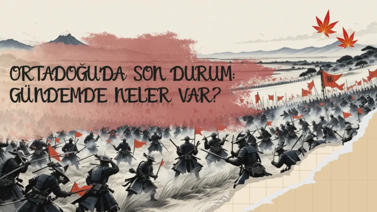 Ortadoğu’da Son Durum: Gündemde Neler Var?