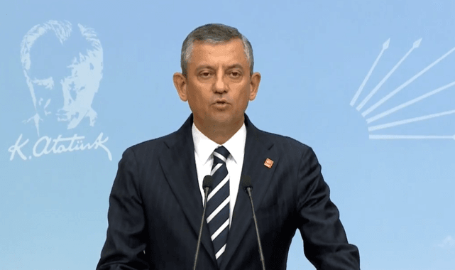 CHP Lideri Özgür Özel’den kritik açıklama