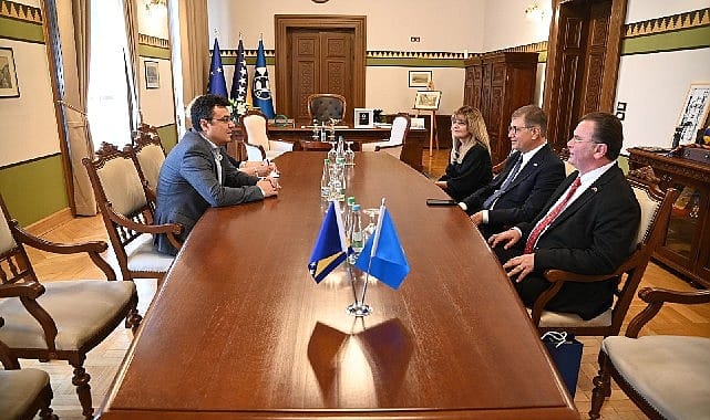 Başkan Tugay Saraybosna’daki ziyaretlerini sürdürdü