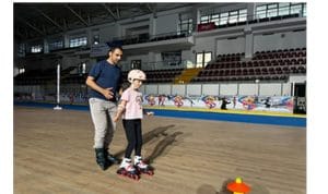 Büyükşehir’in tekerlekli paten kursunda kayıt zamanı