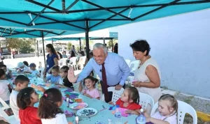 Başkan Şadi Özdemir, Doğanköy’deki yaz etkinliklerine katıldı