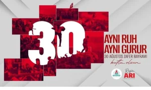 Başkanımız Rasim Arı’dan 30 Ağustos Zafer Bayramı Mesajı