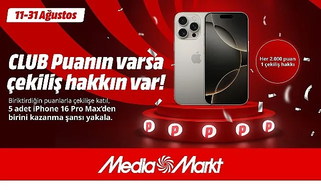 MediaMarkt’tan puanları hediyeye dönüştüren kampanya