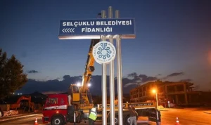 Selçuklu Belediyesi’nden şehir estetiğine katkı sağlayacak uygulama: Belediye’ye ait tüm totemler kaldırılıyor