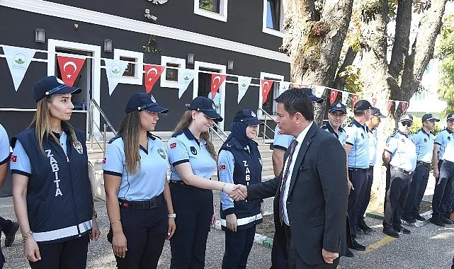Başkan Aydın, Zabıta Teşkilatı’nın yıl dönümünü kutladı