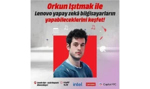 Yapay Zekâ Eller projesi sohbet serisinde Orkun Işıtmak teknoloji severlerle buluşacak